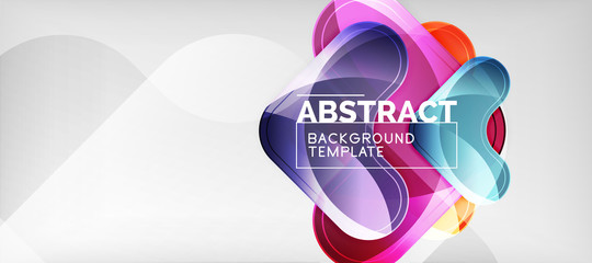 Techno lines, hi-tech futuristic abstract background template with arrow shapes