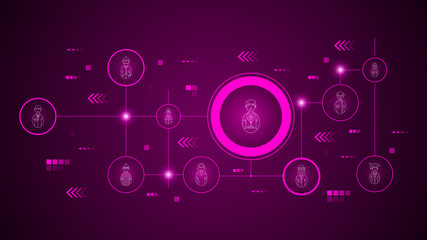 avatar business man icon. From Avatars set