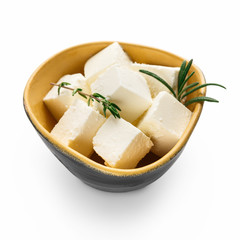 Homemade cheese concept