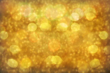 Golden defocused shimmering background