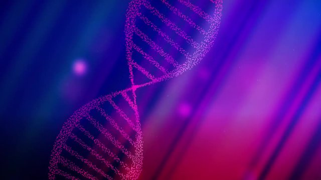 DNA double helix strand medical background