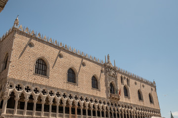 Obraz premium Saint Mark's Basilica, Venice, Italy - June 2018 : Saint Mark's Basilica view, architecture details.