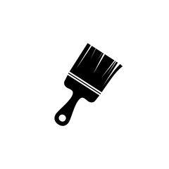 Paint brush icon symbol vector illustration