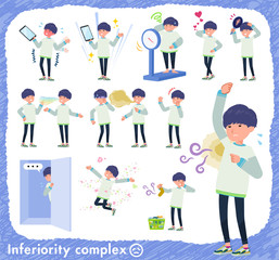 flat type skinny pants man_complex