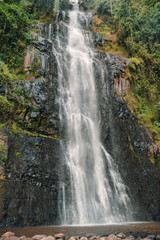 Fototapeta na wymiar Waterfalls in the Aberdare Ranges, Kenya