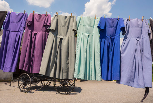 purple amish dress Purple Amish Dress