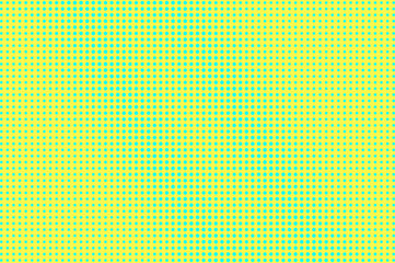 Yellow green halftone vector background. Frequent halftone texture. Regular dotwork gradient. Vibrant dotted halftone