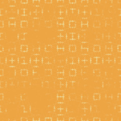 Seamless abstract pattern. Texture in yellow and orange colors.