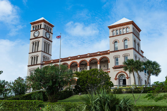 Bermuda, Hamilton, Sessions house, parliament building