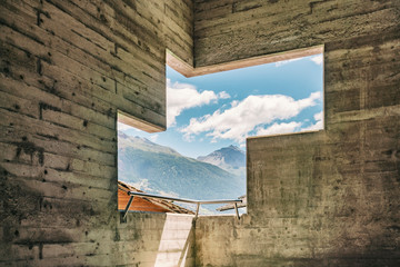 Saint Nicolas Church, Heremence, Valais, Switzerland