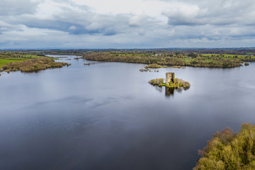 cloughoughter castle on lough oughter