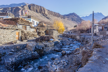 River, Mountains Veiw from Mustang Nepal , Trekking in Nepal: Mustang The Forbidden Kingdom