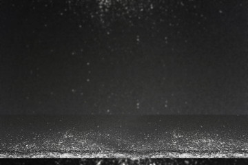 granite table photo / photo imitation with blurred background