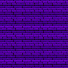 Purple Brick Wall Seamless Texture