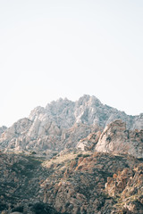 Fototapeta premium Mountains in the desert near Pioneertown, California