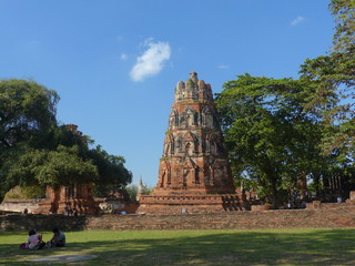 Fototapeta na wymiar Ayutthaya Tempel