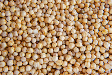 Freshly harvested domestic soybeans background