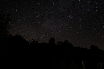 Paisaje estrellado