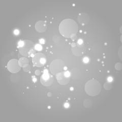 Glowing bokeh lights 