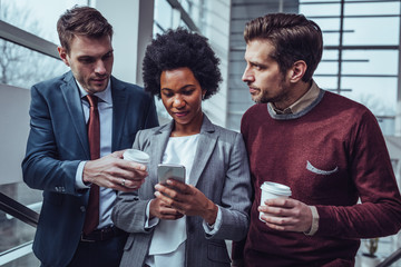 Let's get to work, but first coffee