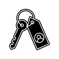 Data, key, encryption icon. Element of General data project for mobile concept and web apps icon. Glyph, flat icon for website design and development, app development