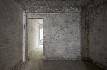 Old house interior, ready to be renovated