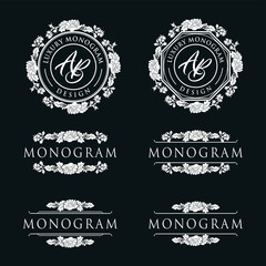 Luxury gold design for wedding and decoration