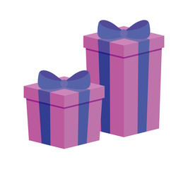 set of gift boxes icons