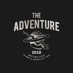 Fototapeta premium The adventure illustration