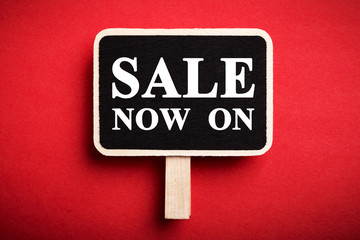Sale Now On Business Sign
