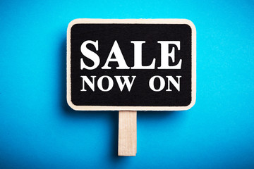 Sale Now On Business Sign