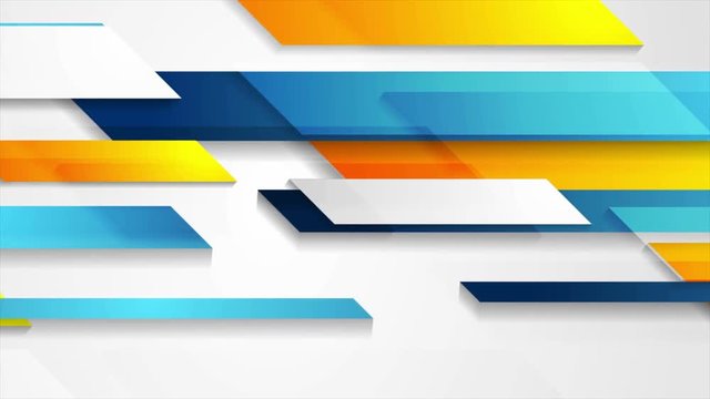 Bright technology geometric abstract motion design. Seamless looping. Video animation Ultra HD 4K 3840x2160