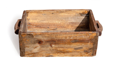 old wooden box