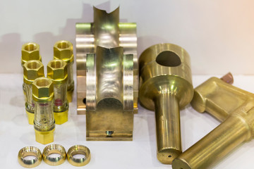 sample machining part or goods from manufacture by cnc machining center or lathe material made from...