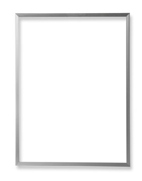 recommend clip art: Silver frame for painting