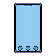 smartphone device isolated icon