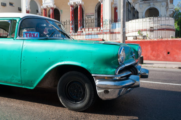 Old Cars in Havana, Cuba
