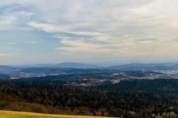 panorama Bieszczad 
