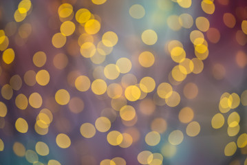 colorful bokeh background