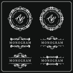 Luxury design for wedding and decoration