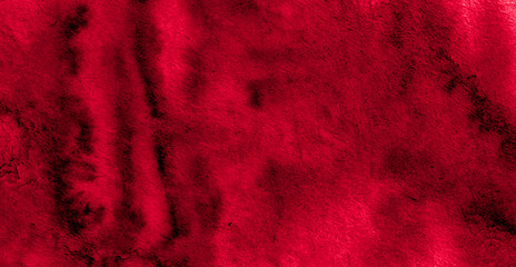 Rich burgundy watercolor frame with torn strokes and stripes. Abstract background for design, layouts and patterns.