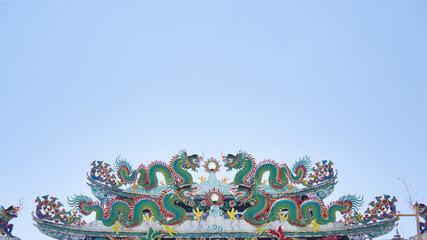 dragon on the roof