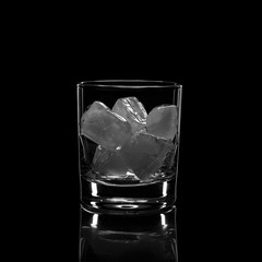 Silhouette, glass, strong alcohol, ice, black background, alcoholic, old fashion, whiskey, reflection, party,