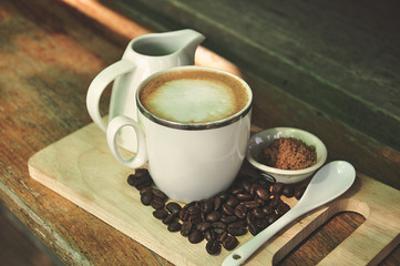 hot coffee cup
