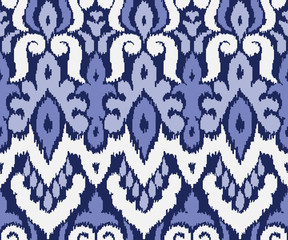 Abstract Vector Seamless Pattern in Ethnic Style