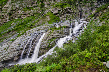 Waterfall in the Himalayas