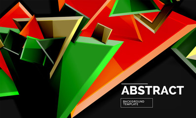 Shiny style geometric background