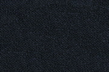 black fabric texture close-up