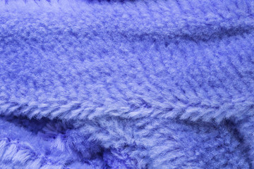 purple fabric close-up