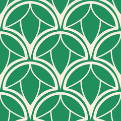 Fototapeta premium Vector modern tiles pattern. Abstract art deco seamless luxury background